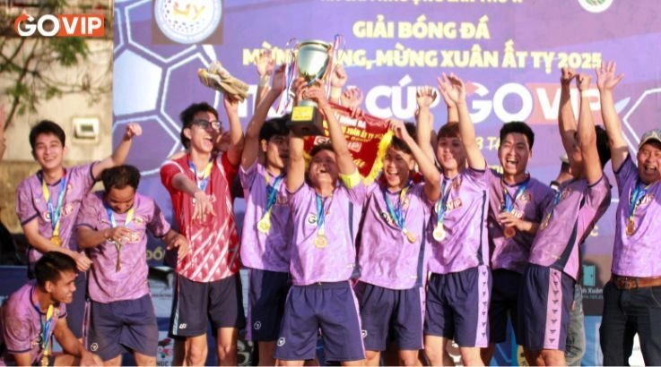 vô địch giải bóng Xuân tranh cúp GoVIP
